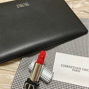 ルージュ ディオール 999V ベルベット<ニュー ルック エディション>（生産終了）/Dior/口紅を使ったクチコミ（1枚目）