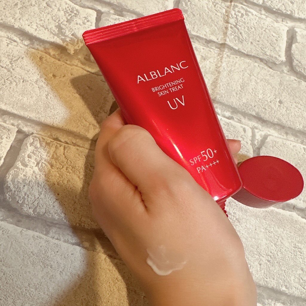 ブライトニングスキントリートUV/ALBLANC/日焼け止めローションを使ったクチコミ（2枚目）