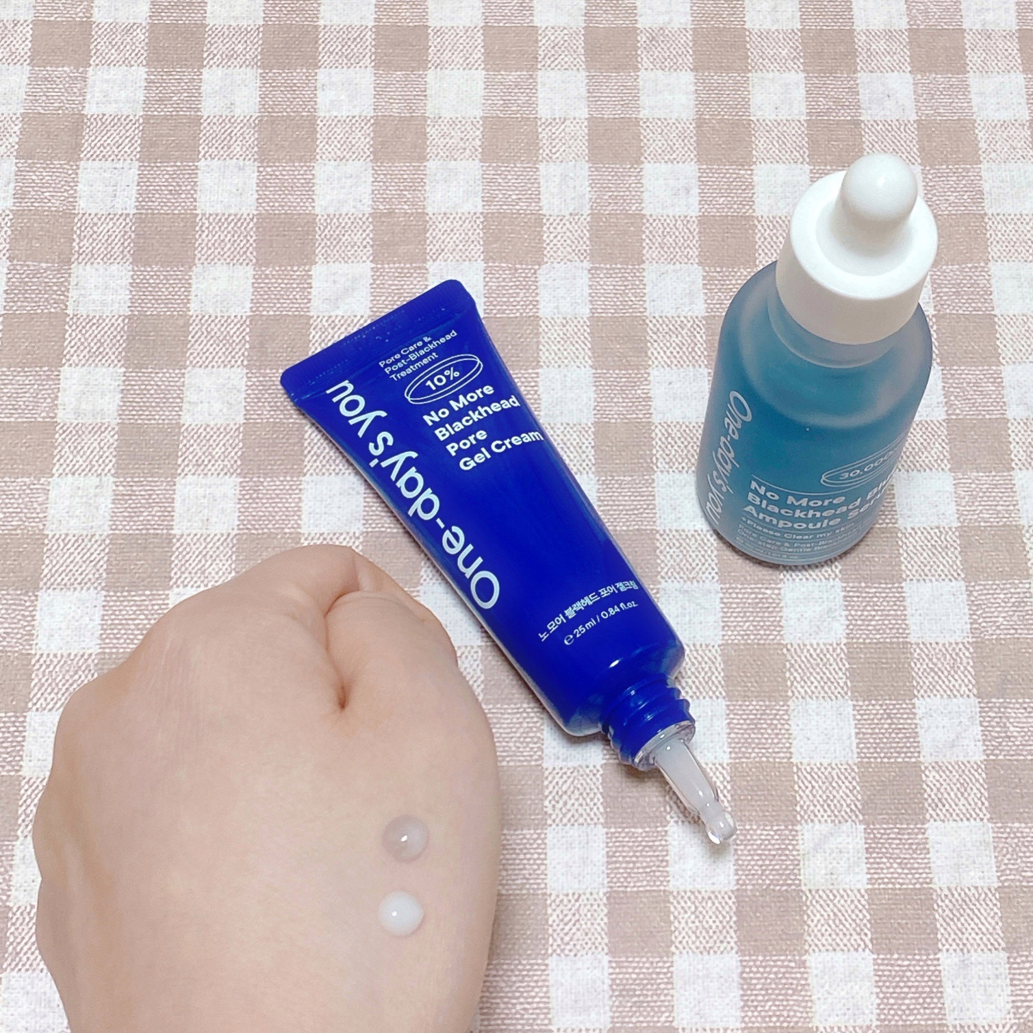 ノーモアブラックヘッド ブルーアンプルセラム/One-day's you/美容液を使ったクチコミ（2枚目）