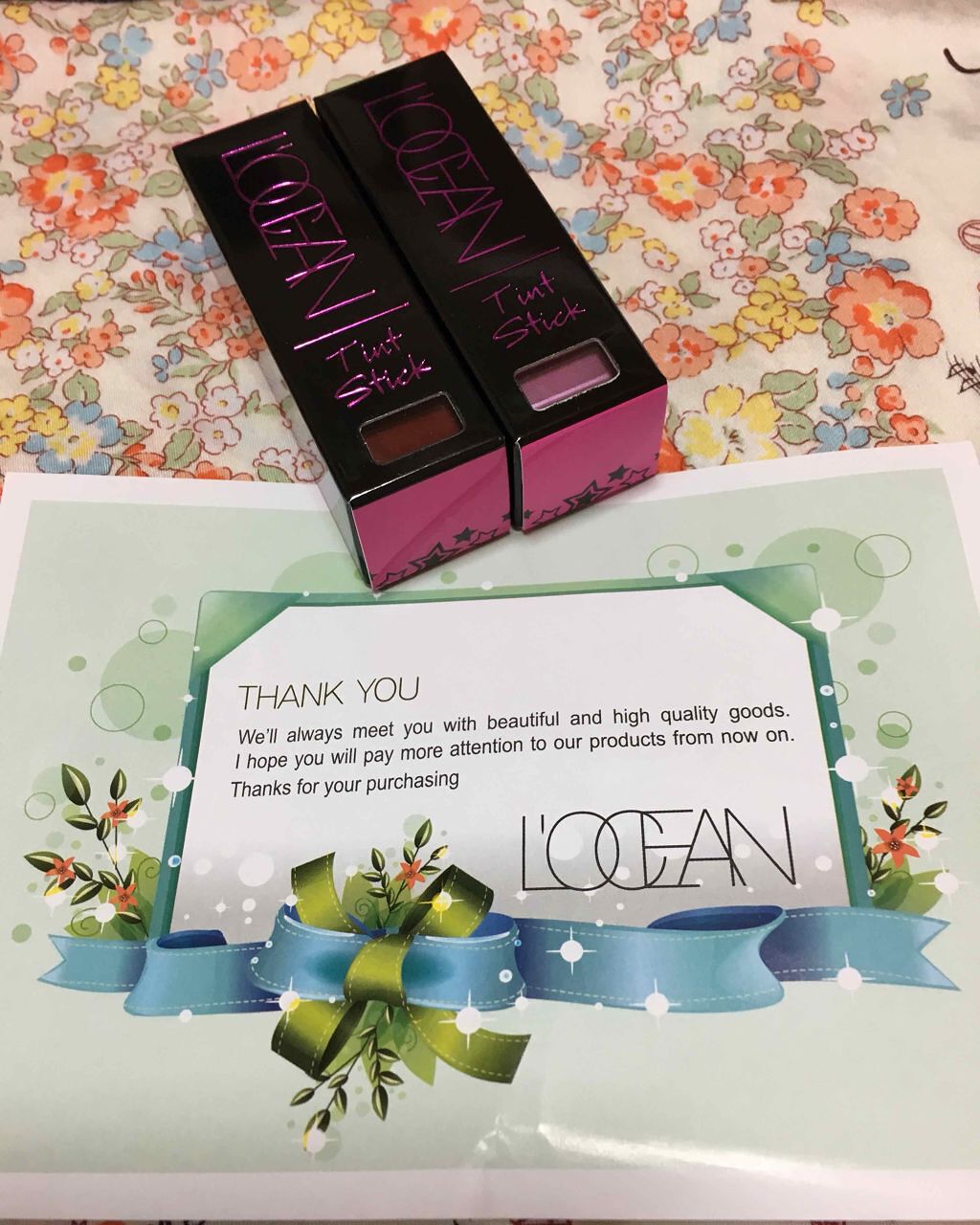 ティントスティック/L'OCEAN/リップティントを使ったクチコミ（1枚目）