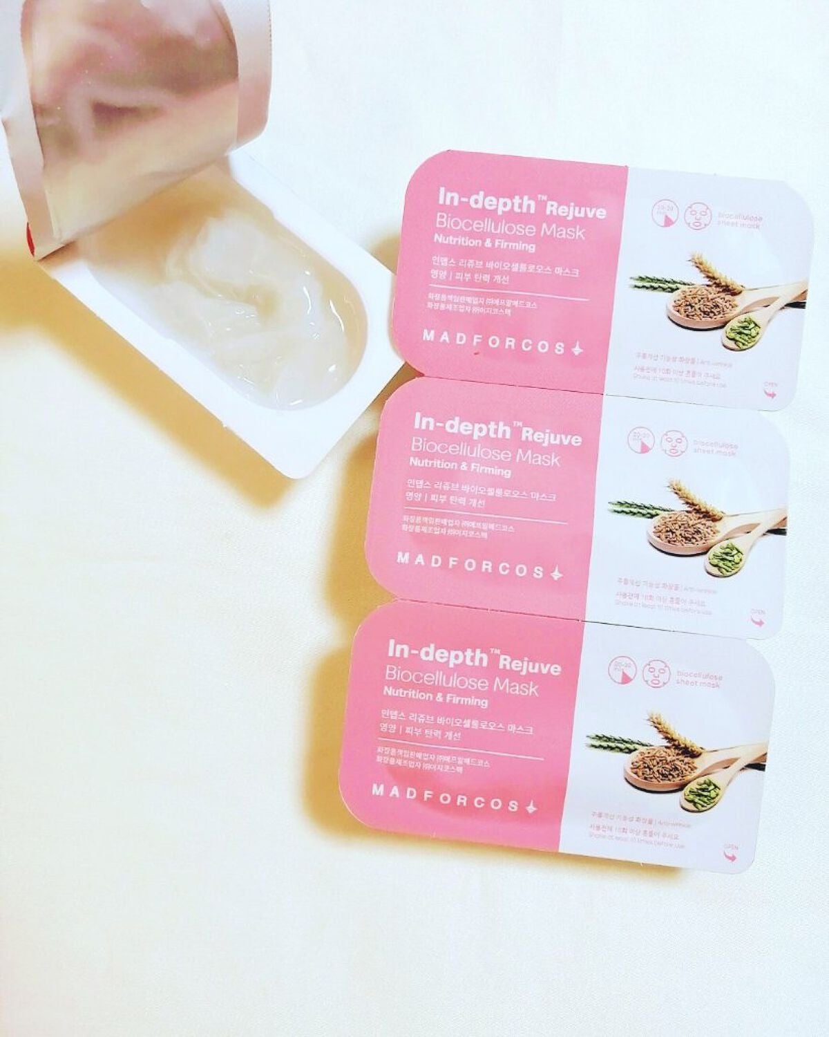 インデップス™リジュブバイオセルロースマスク/MADFORCOS/シートマスク・パックを使ったクチコミ(7枚目)