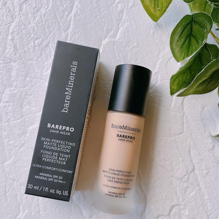 ベアプロ 24HR リキッド ファンデーション/bareMinerals/リキッドファンデーションを使ったクチコミ(1枚目)