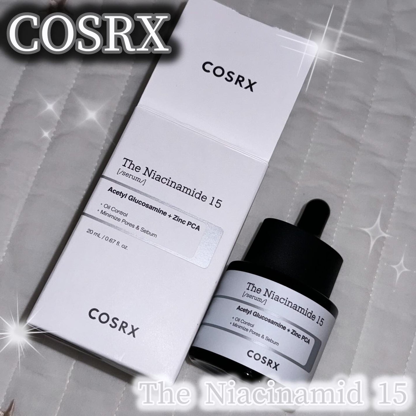 RXザ・ナイアシンアミド15セラム /COSRX/美容液を使ったクチコミ(1枚目)