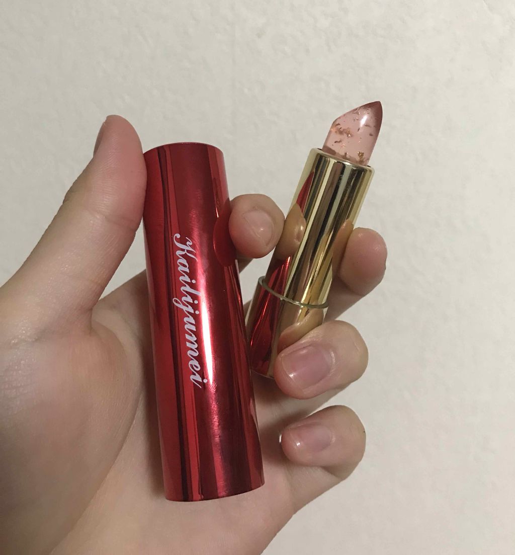 フラワーリップスティック/Kailijumei/口紅を使ったクチコミ(1枚目)