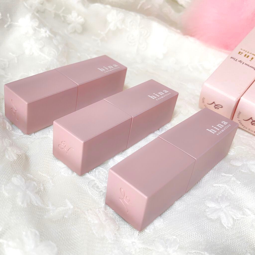 チュルンリップティント/hina cosmetics/リップティントを使ったクチコミ(2枚目)