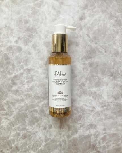 ホワイトトリュフリターンオイルクリームクレンザー/ダルバ/クレンジングを使ったクチコミ(1枚目)