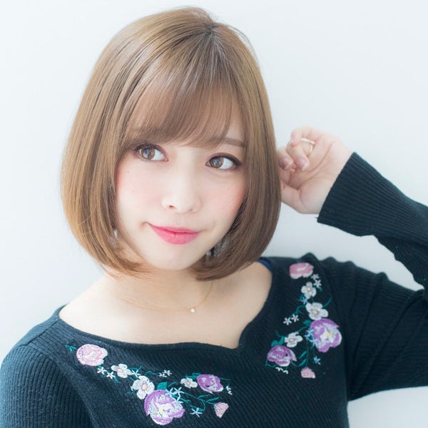 ボブヘアの女性