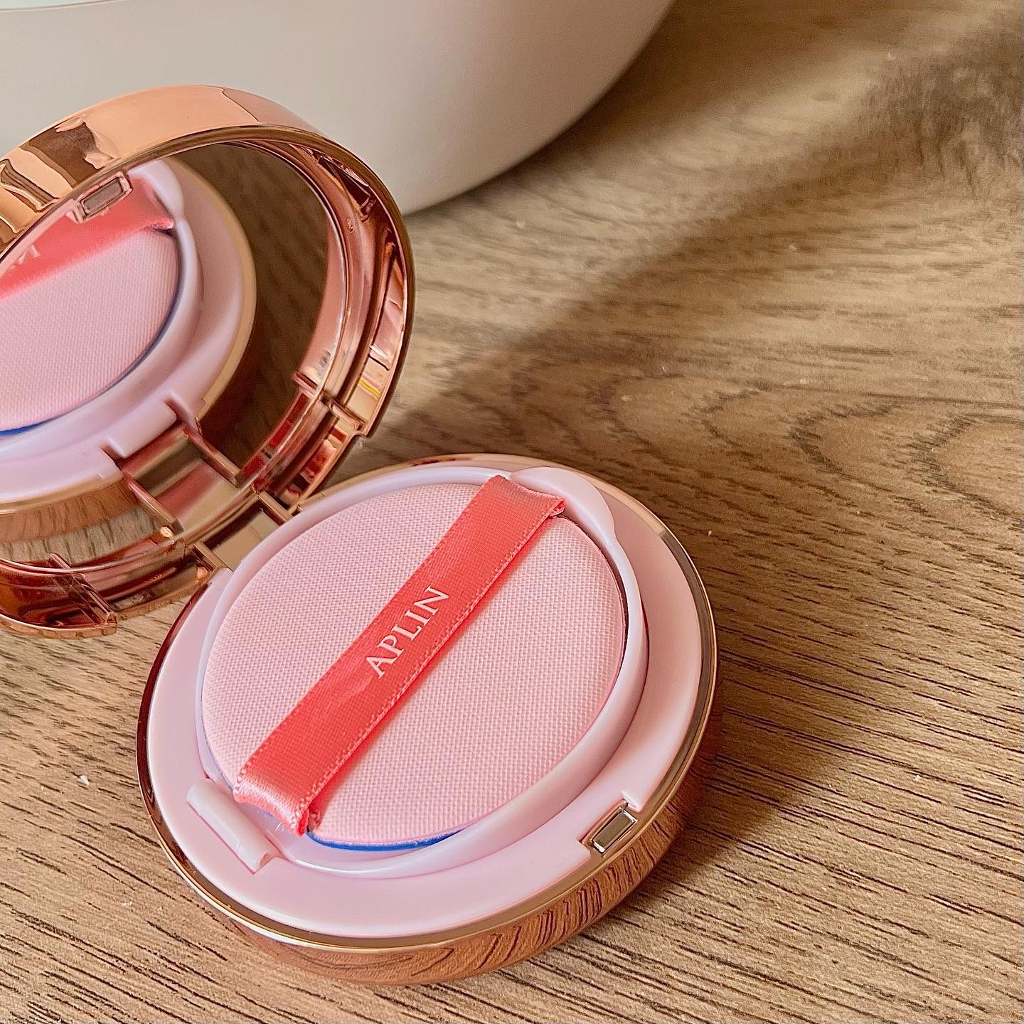 ピンクティーツリーカバーアップグロウクッション/APLIN/クッションファンデーションを使ったクチコミ（2枚目）