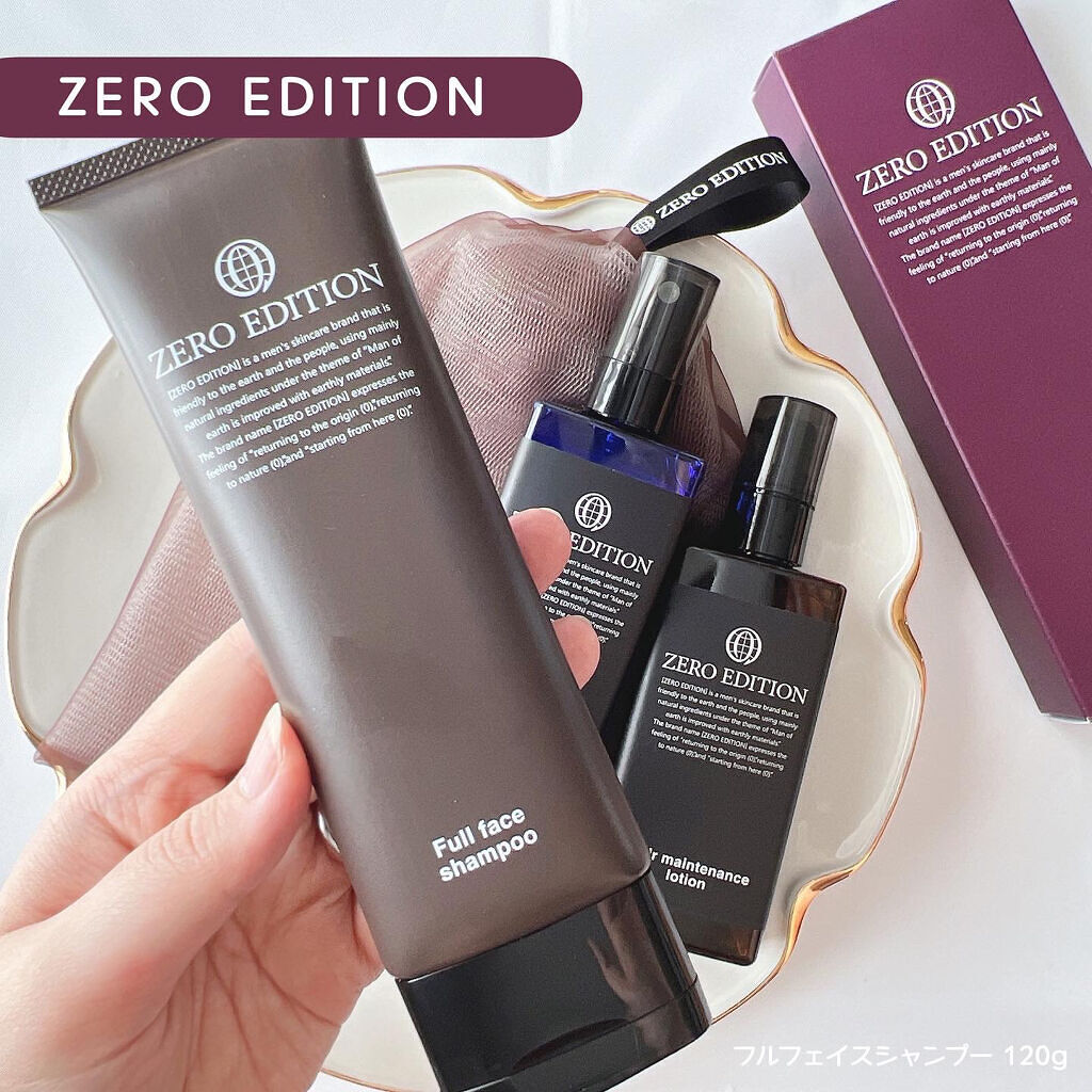 フルフェイスシャンプー/ZERO EDITION/洗顔フォームを使ったクチコミ（1枚目）