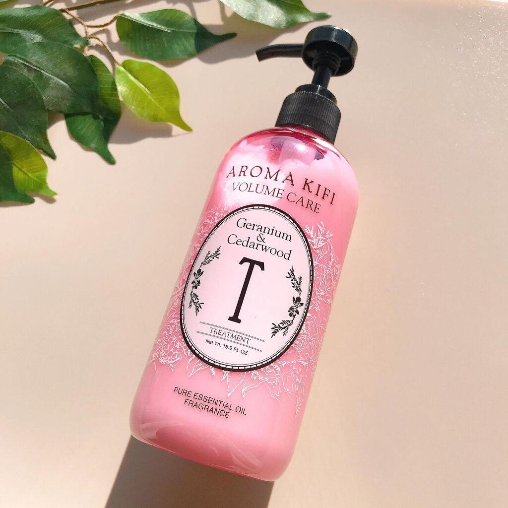 ボリュームケアシャンプー/トリートメント/AROMA KIFI/シャンプー・コンディショナーを使ったクチコミ(4枚目)