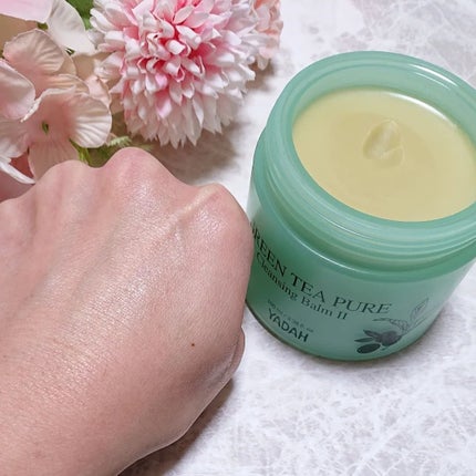グリーンティーピュアクレンジングバームⅡ/YADAH/クレンジングバームを使ったクチコミ(6枚目)
