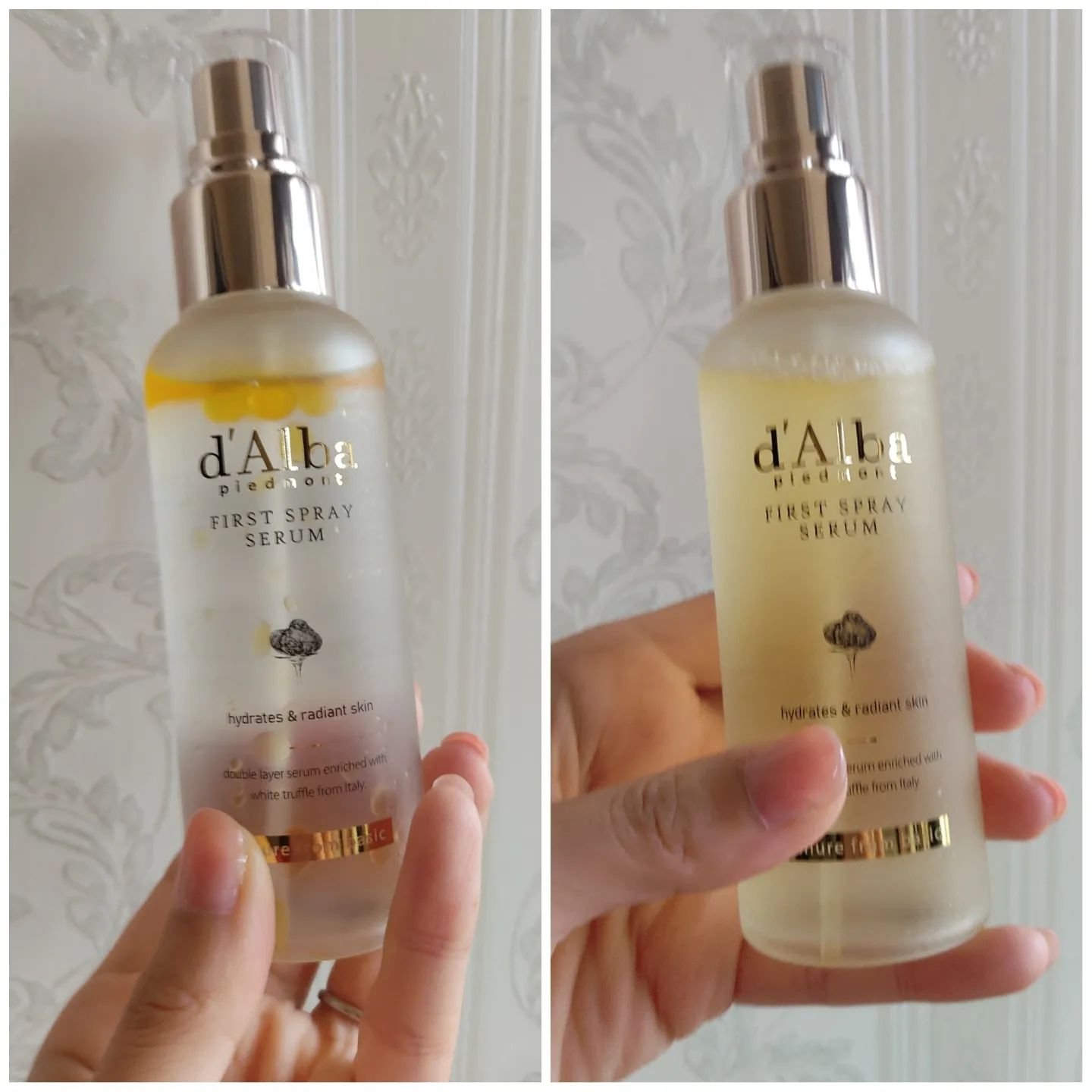 ダルバ ホワイトトリュフファーストスプレーセラム/ダルバ/ミスト状化粧水を使ったクチコミ（3枚目）