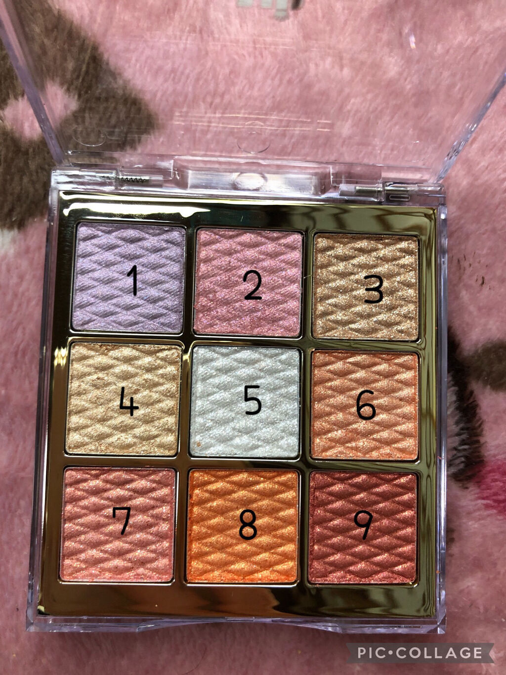 ソフトクレイビームアイシャドウパレット 08トゥインクルパステル/AMIOK/ジェル・クリームアイシャドウを使ったクチコミ（3枚目）