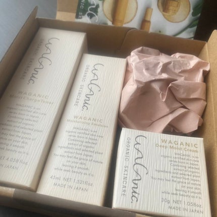 ORGANIC SKINCARE 3set/WAGANIC/スキンケアキットを使ったクチコミ(6枚目)