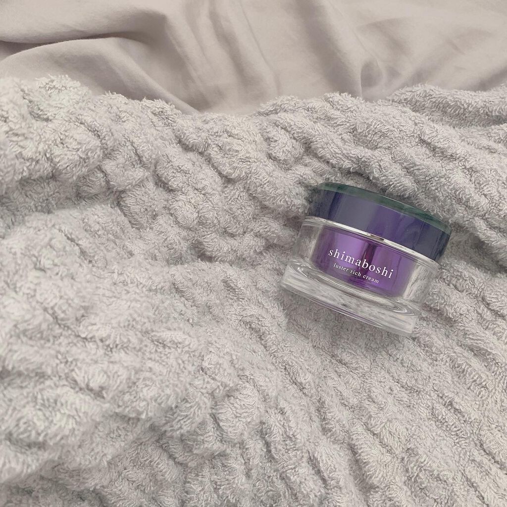 ラスターリッチクリーム/shimaboshi/フェイスクリームを使ったクチコミ（1枚目）