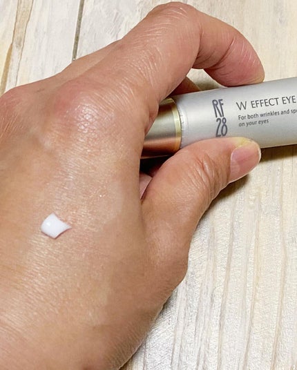 Wエフェクト アイクリーム /RF28/アイケア・アイクリームを使ったクチコミ(2枚目)