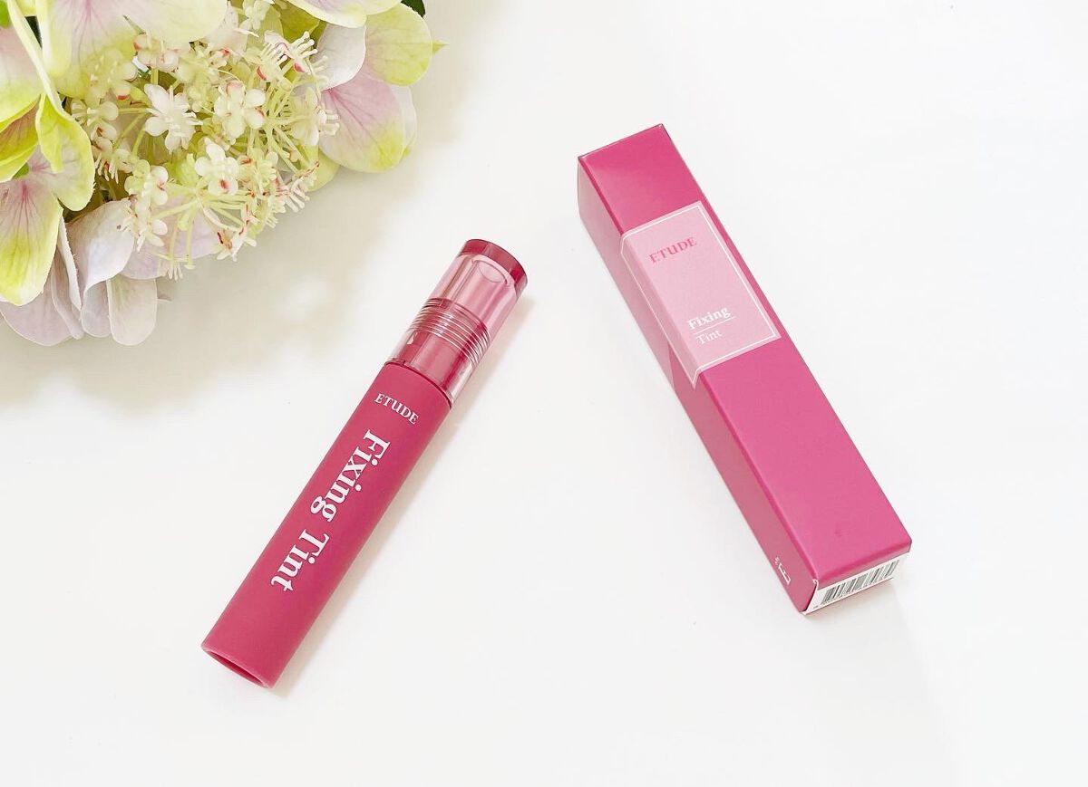 フィクシングティント ローズブレンディング（新パッケージ）/ETUDE/リップティントを使ったクチコミ（1枚目）