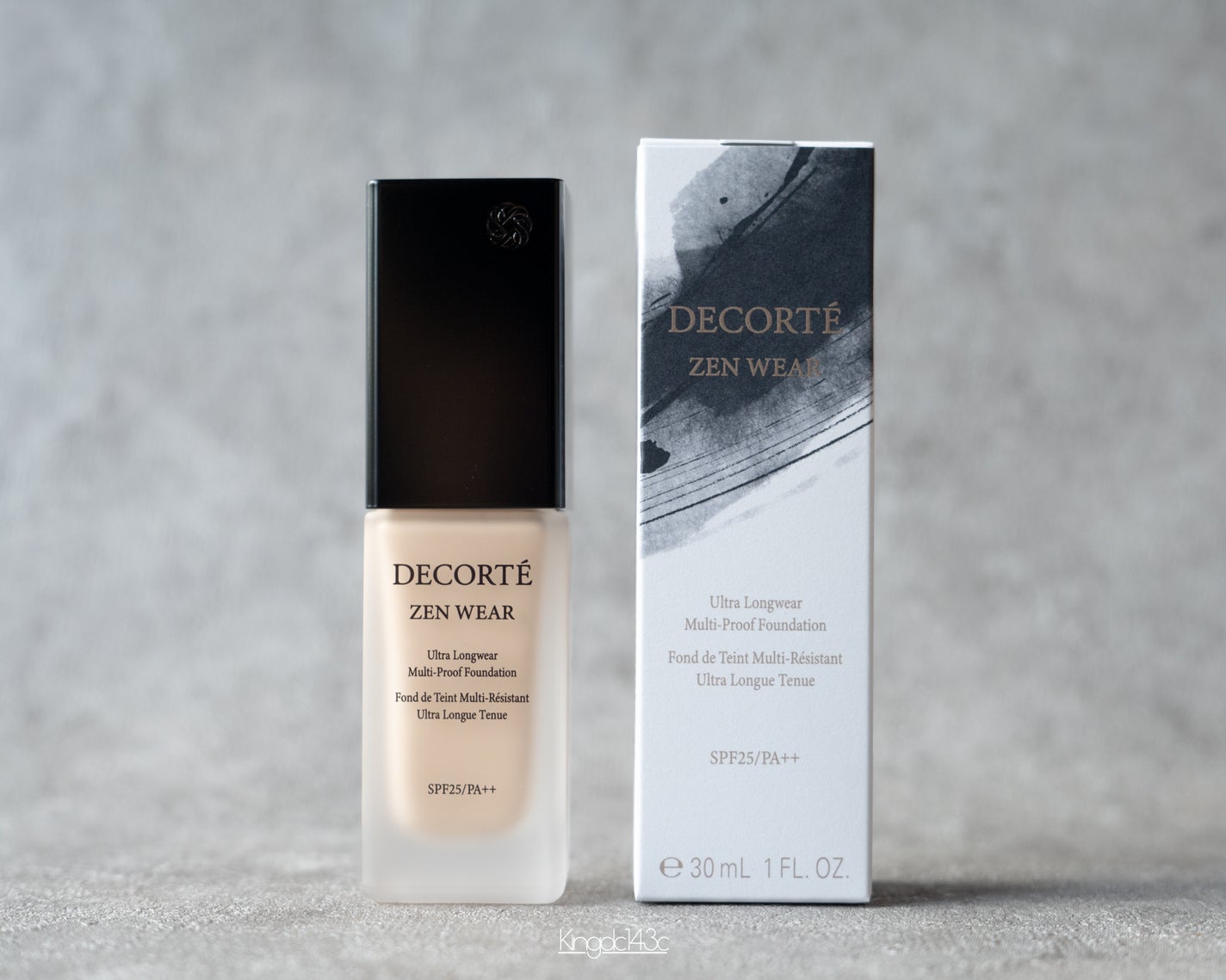 ゼン ウェア フルイド/DECORTÉ/リキッドファンデーションを使ったクチコミ(1枚目)