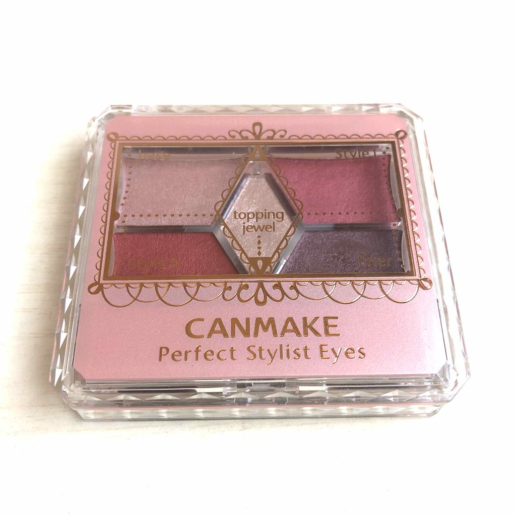 【旧品】パーフェクトスタイリストアイズ/キャンメイク/アイシャドウパレットを使ったクチコミ（1枚目）