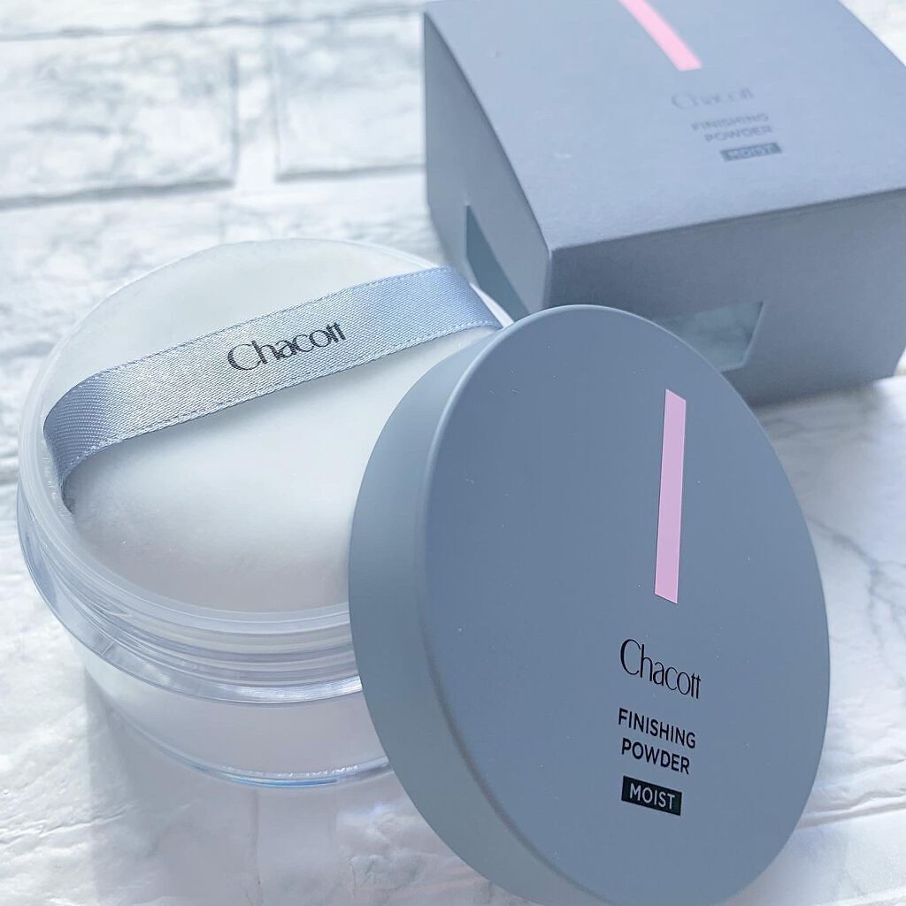 チャコット フィニッシングパウダー モイスト/チャコット・コスメティクス/ルースパウダーを使ったクチコミ（1枚目）