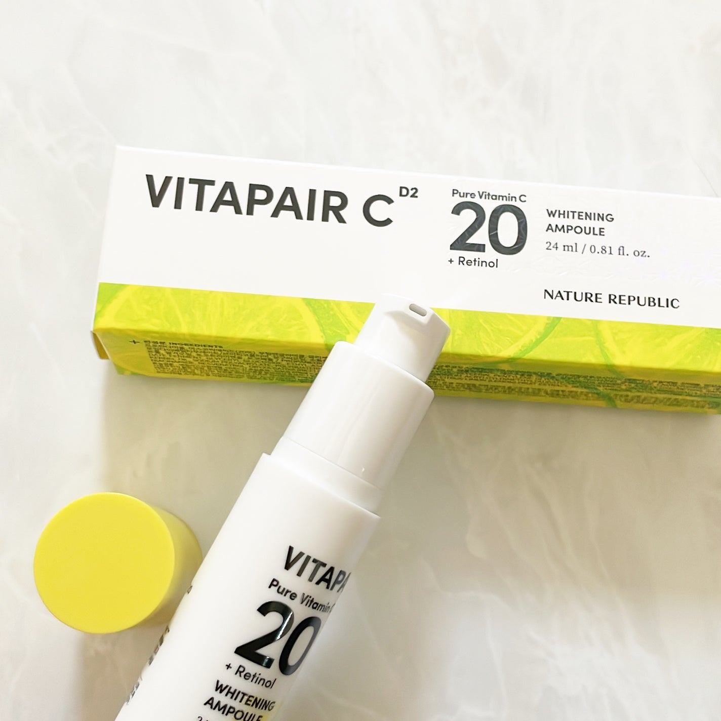 ビタペアC ビタレチ美容液/ネイチャーリパブリック/美容液を使ったクチコミ(3枚目)