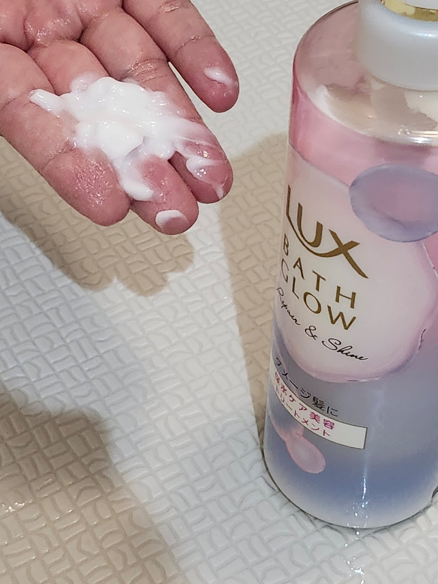 バスグロウ ストレート&シャイン シャンプー/トリートメント/LUX/市販シャンプーを使ったクチコミ(10枚目)