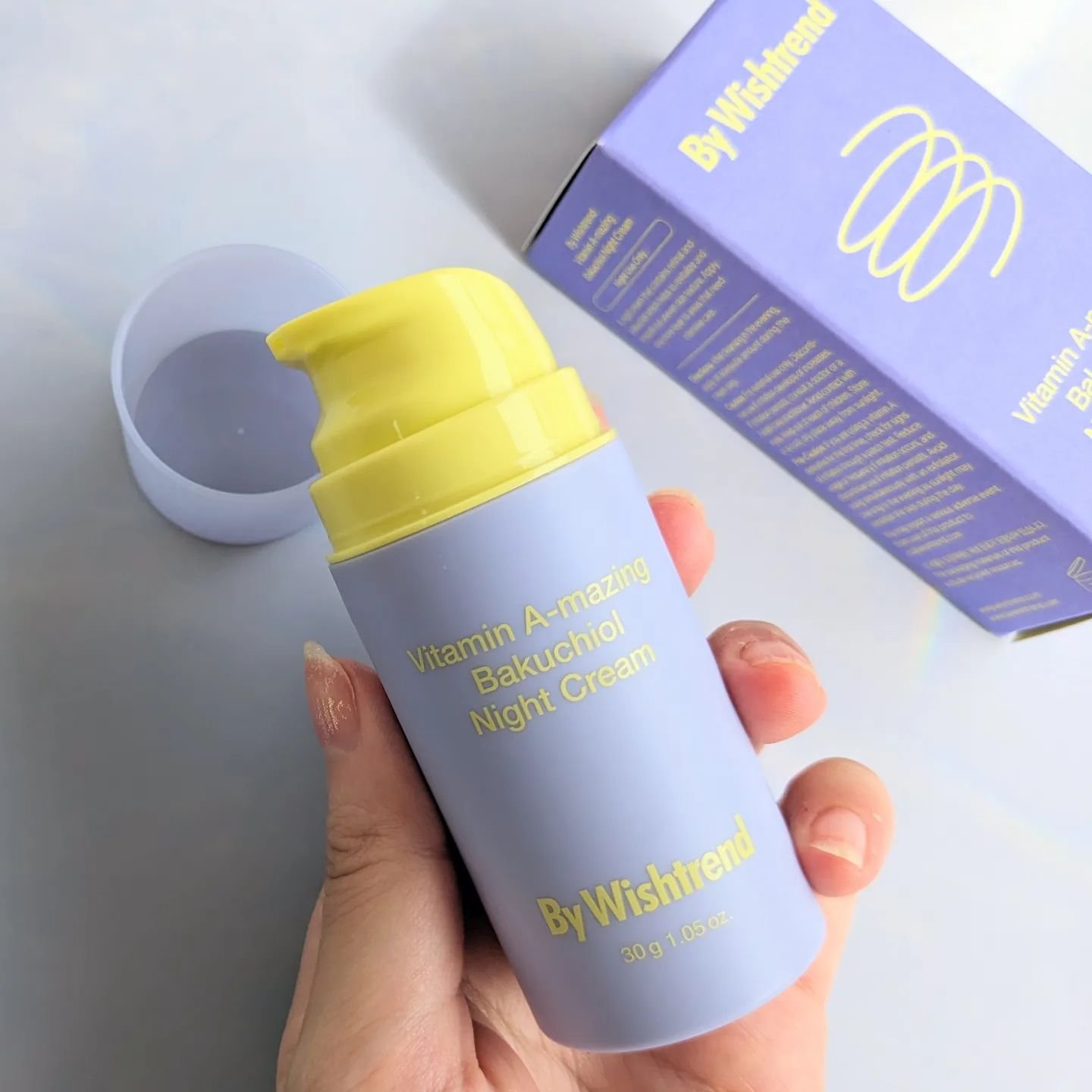 ビタミンA-mazingバクチオールナイトクリーム/By Wishtrend/フェイスクリームを使ったクチコミ（2枚目）