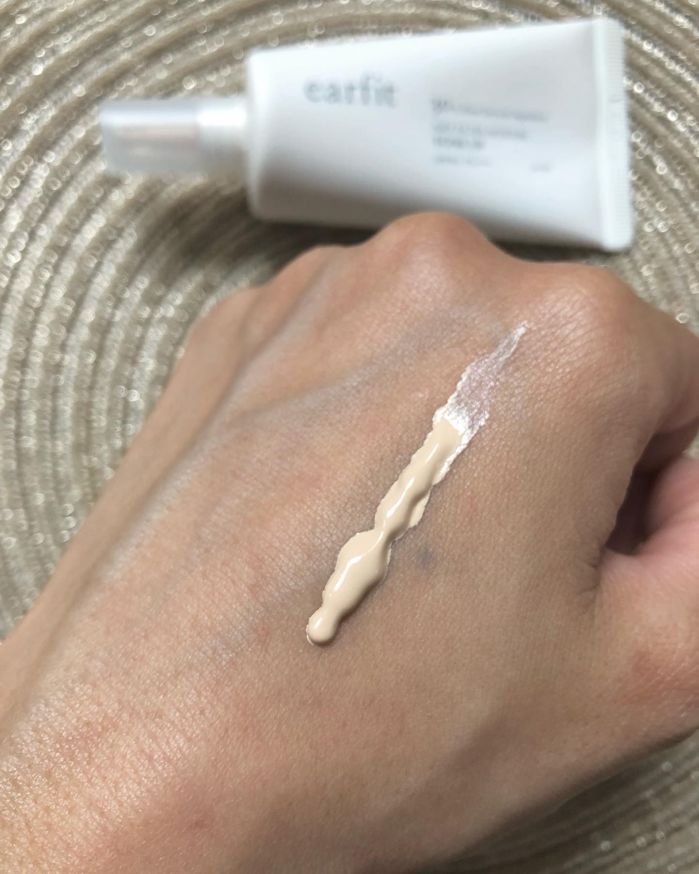 エアリーフィルターモイスチャートーンアップB.B/earfit/BBクリームを使ったクチコミ（2枚目）