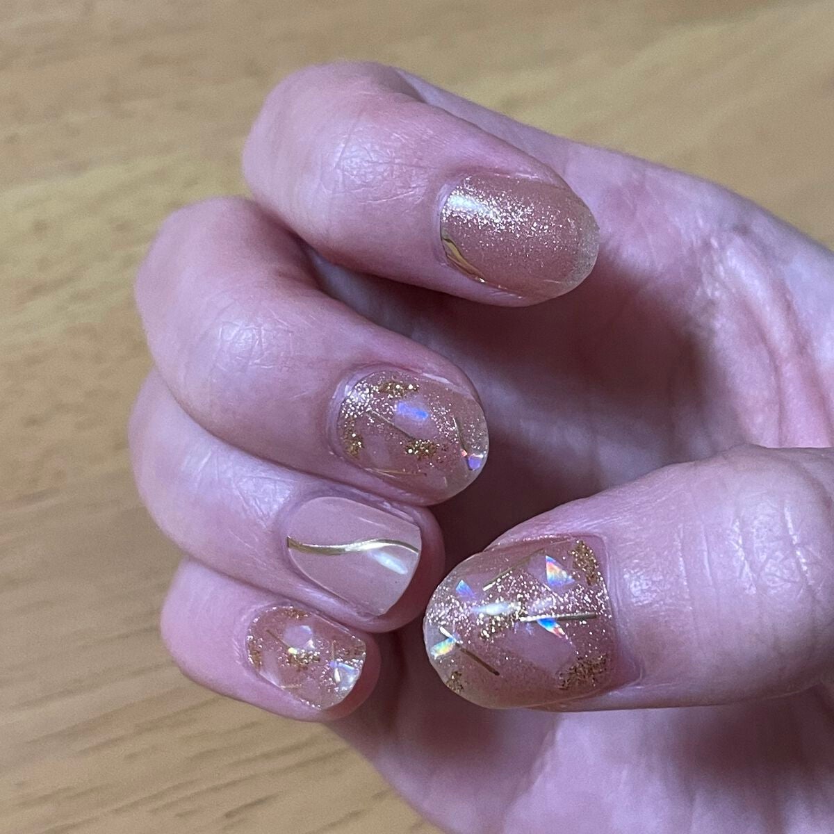 リアルジェルネイルシール/BEAUTY AVENUE/ネイルシールを使ったクチコミ(4枚目)