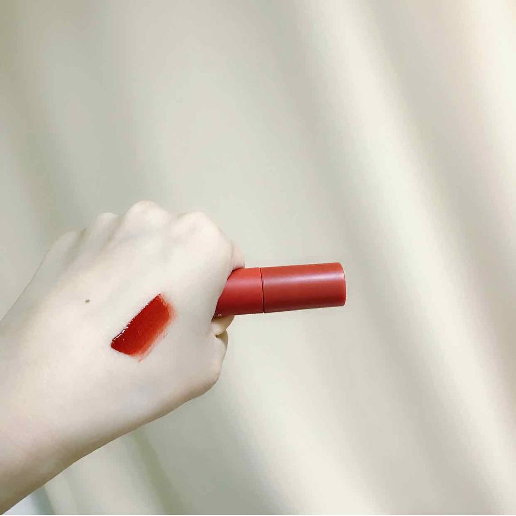 ビビッドコットン インクティント/innisfree/口紅を使ったクチコミ(2枚目)