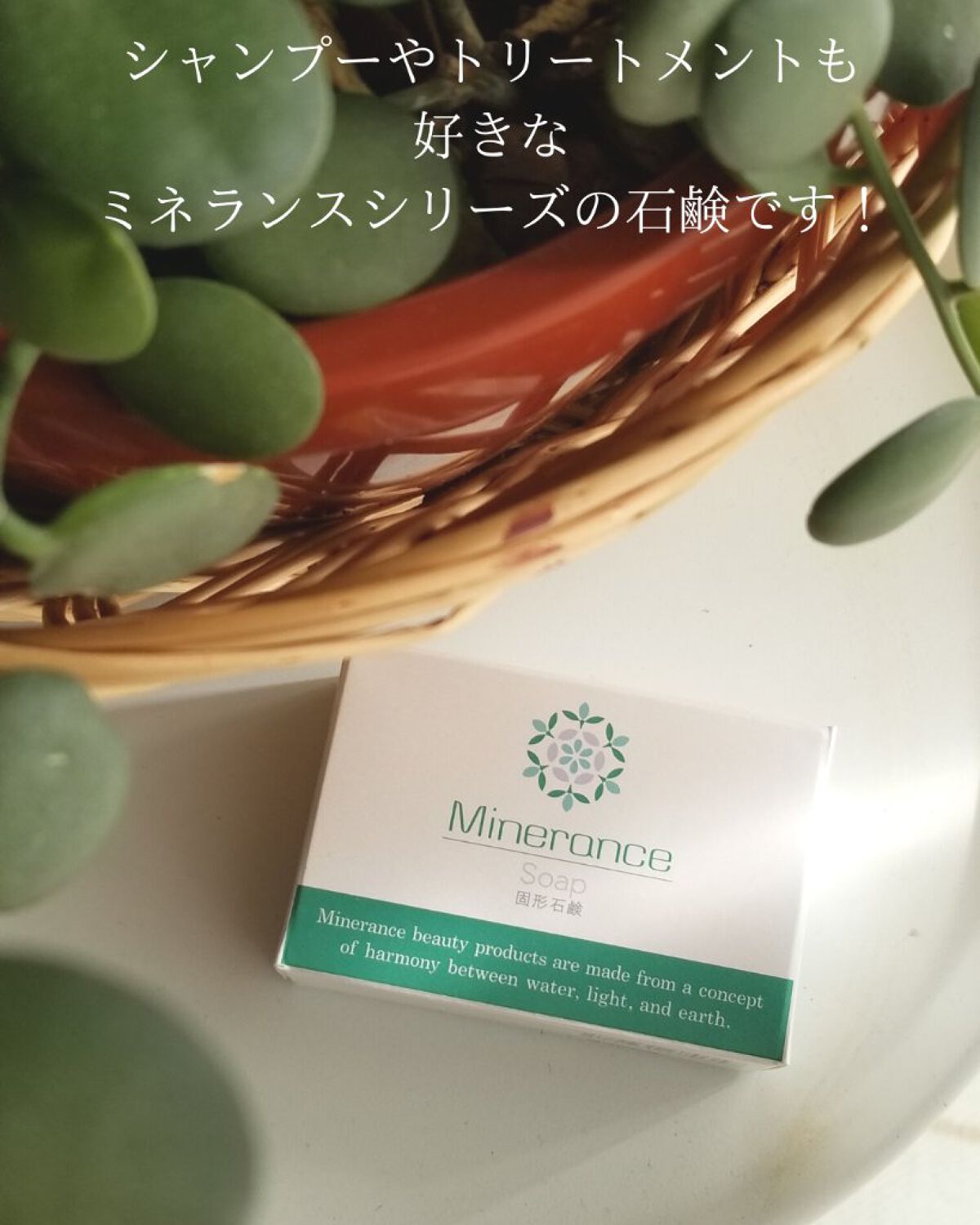 ミネランス 固形石鹸/minerance/洗顔石鹸を使ったクチコミ(2枚目)