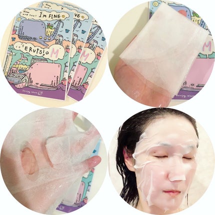 モイスチャー マスクパック/DANCING WHALE/シートマスク・パックを使ったクチコミ(4枚目)