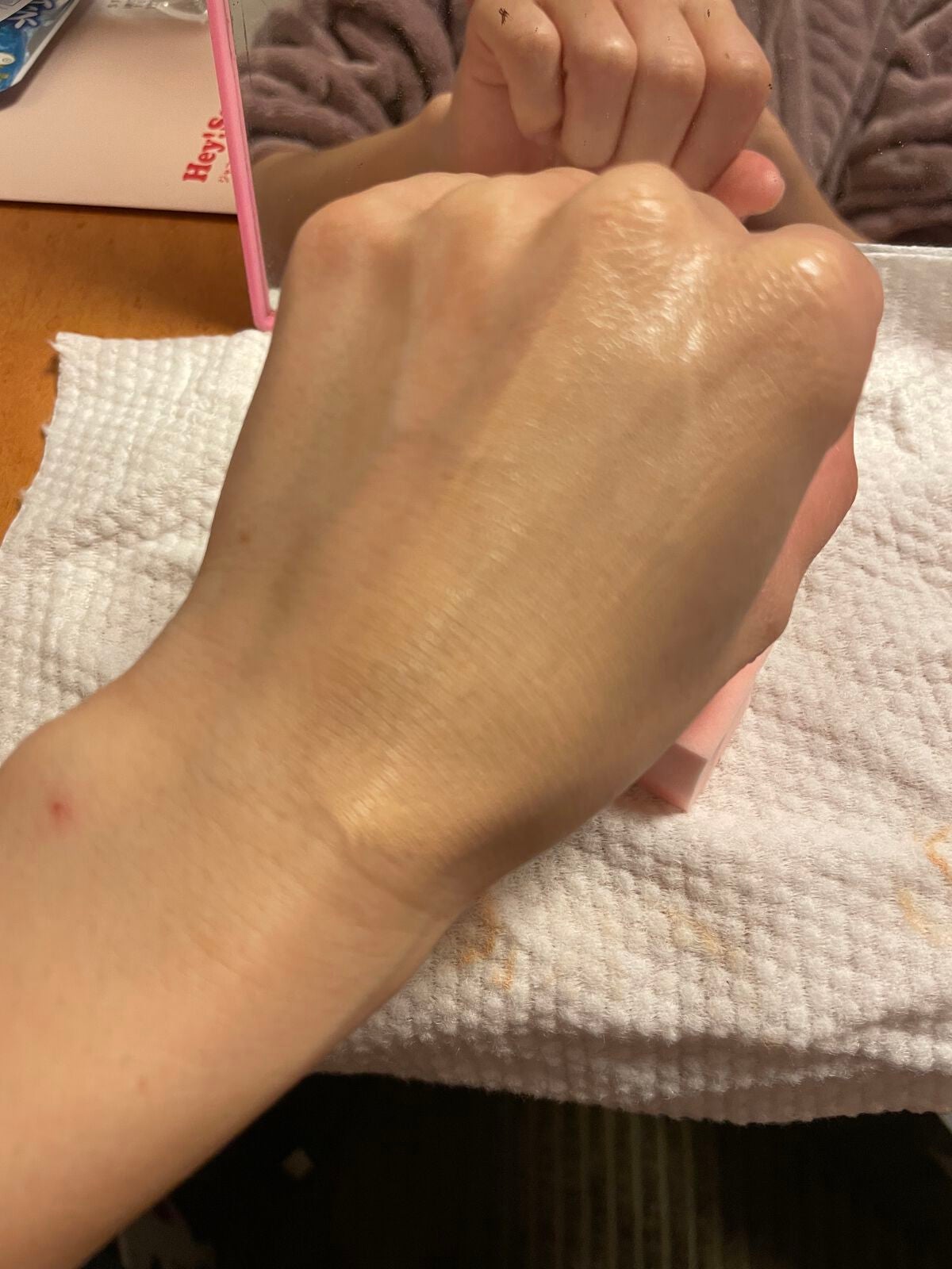 マットシフォン UVリキッドファンデ/KiSS/リキッドファンデーションを使ったクチコミ(3枚目)