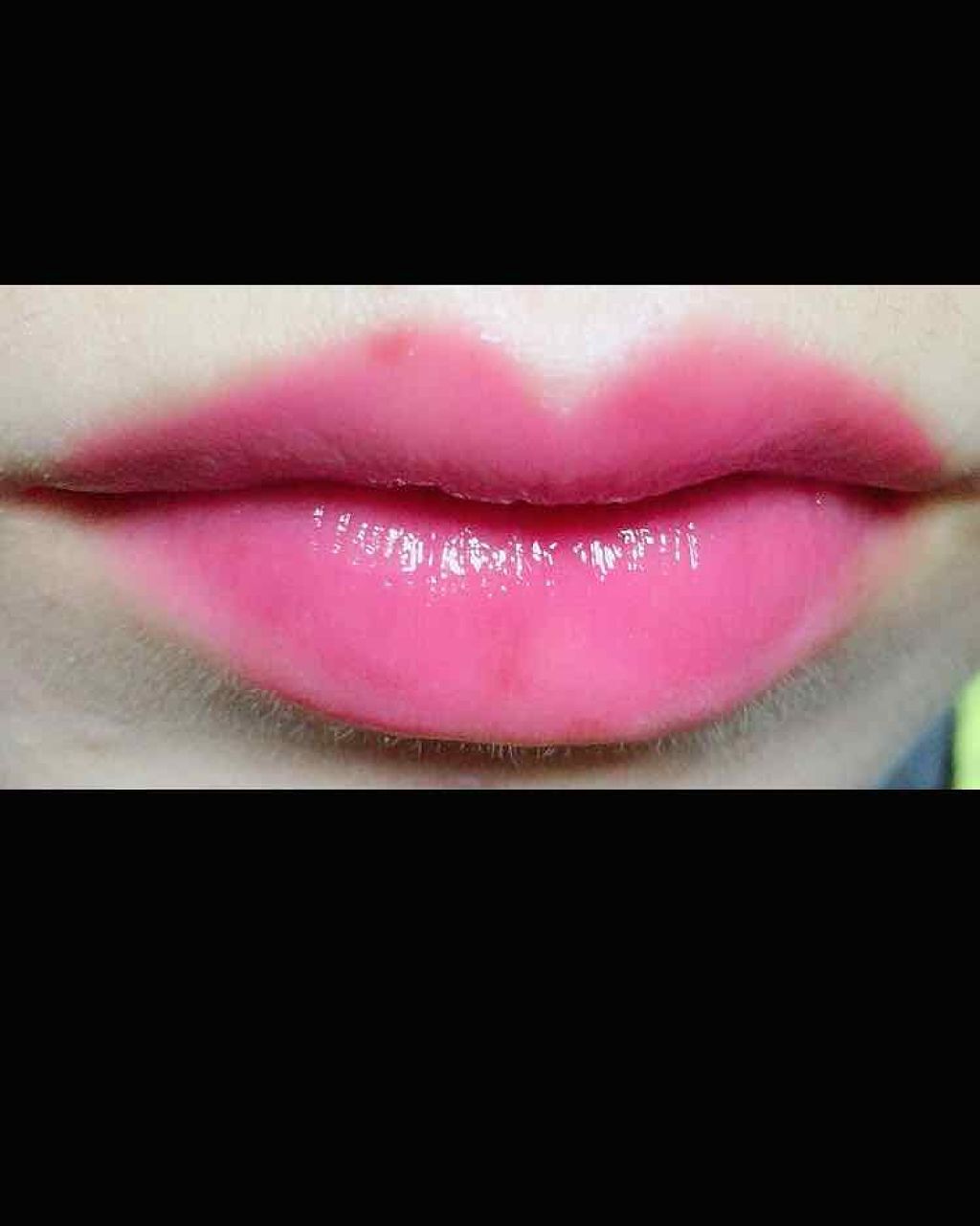 ディアダーリン ウォータージェルティント （アイスティント）/ETUDE/口紅を使ったクチコミ（3枚目）