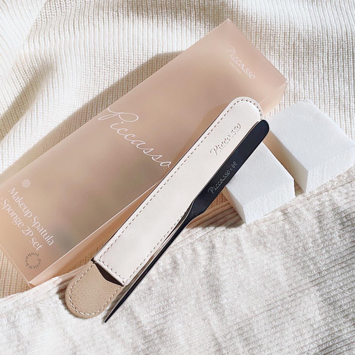 ピカソ メイクアップ スパチュラ /PICCASSO/その他化粧小物を使ったクチコミ(1枚目)