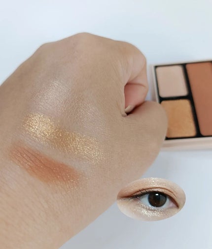 アイカラーパレット/Upt/アイシャドウパレットを使ったクチコミ(4枚目)