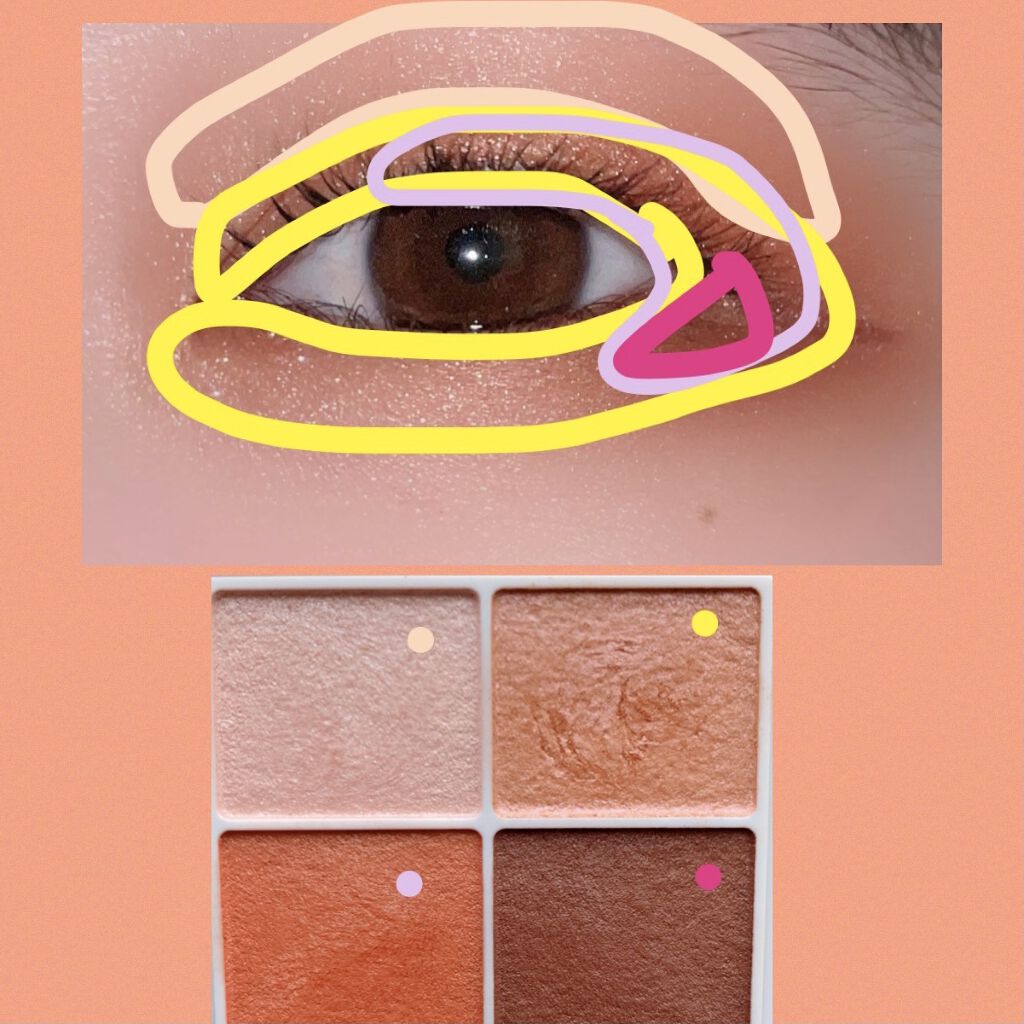 シルキースフレアイズ/キャンメイク/アイシャドウパレットを使ったクチコミ（2枚目）