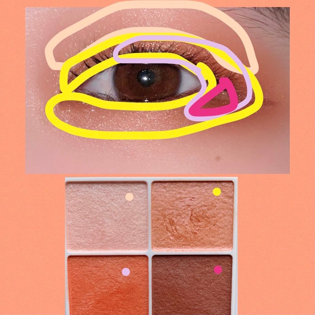 シルキースフレアイズ/キャンメイク/アイシャドウパレットを使ったクチコミ(2枚目)