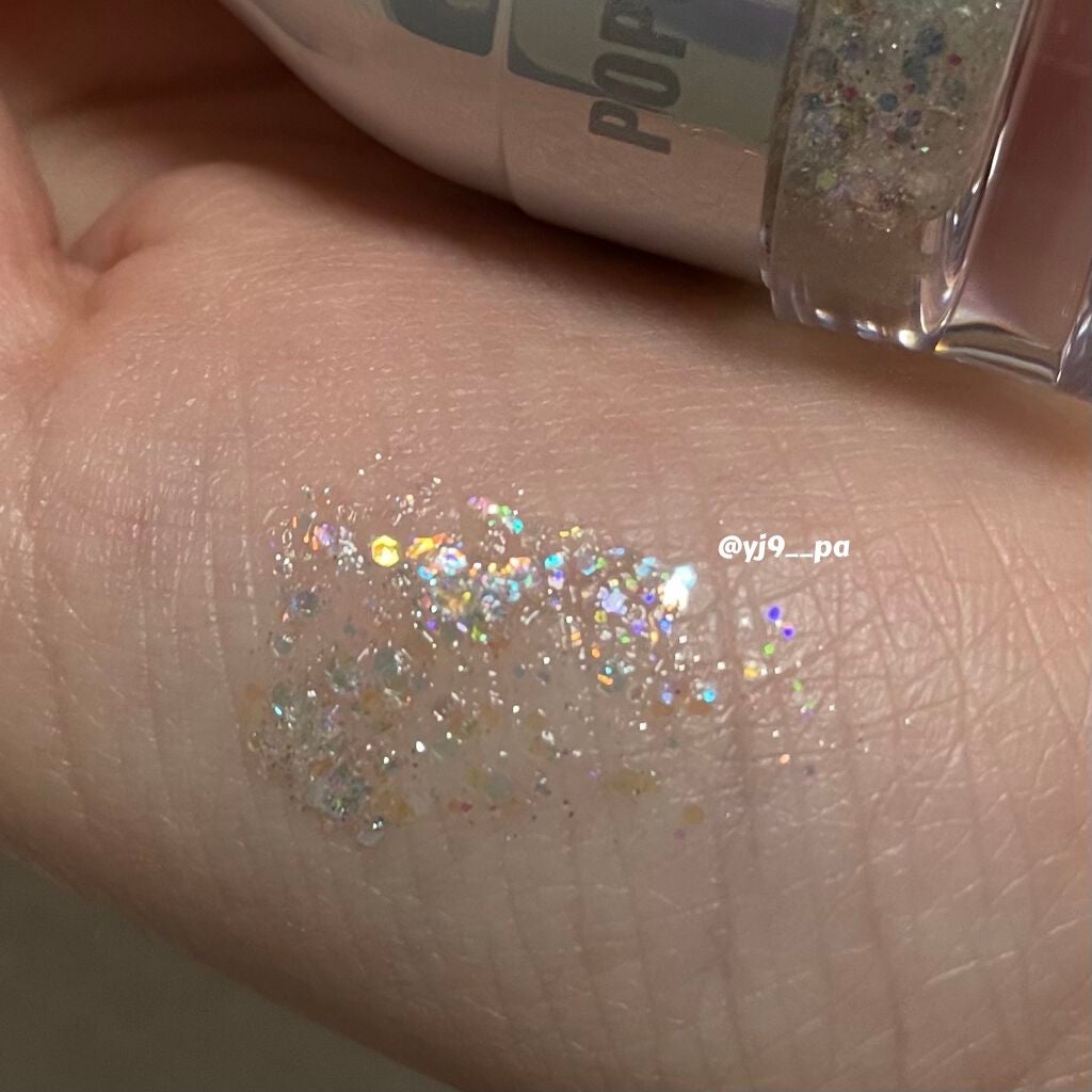 シャイラスティンググリッタージェル/POPSY NOTE/グリッターを使ったクチコミ(5枚目)