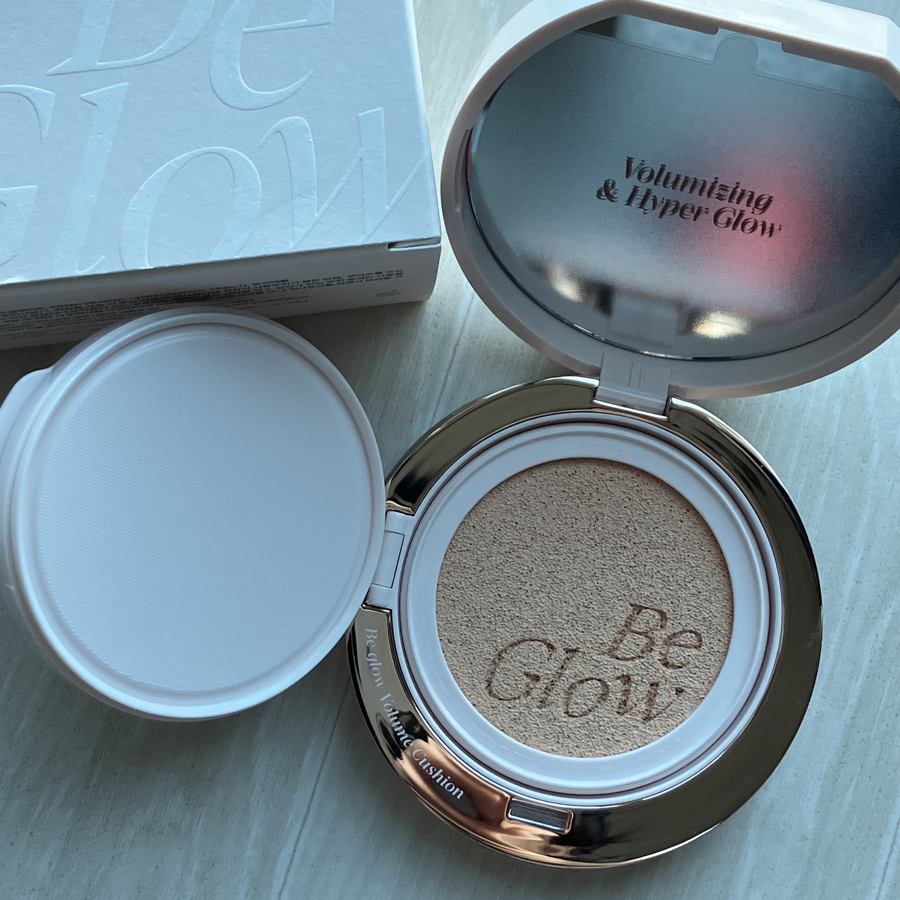 エスポア ビーグロー ボリュームクッション 20 バニラ/espoir/クッションファンデーションを使ったクチコミ（3枚目）