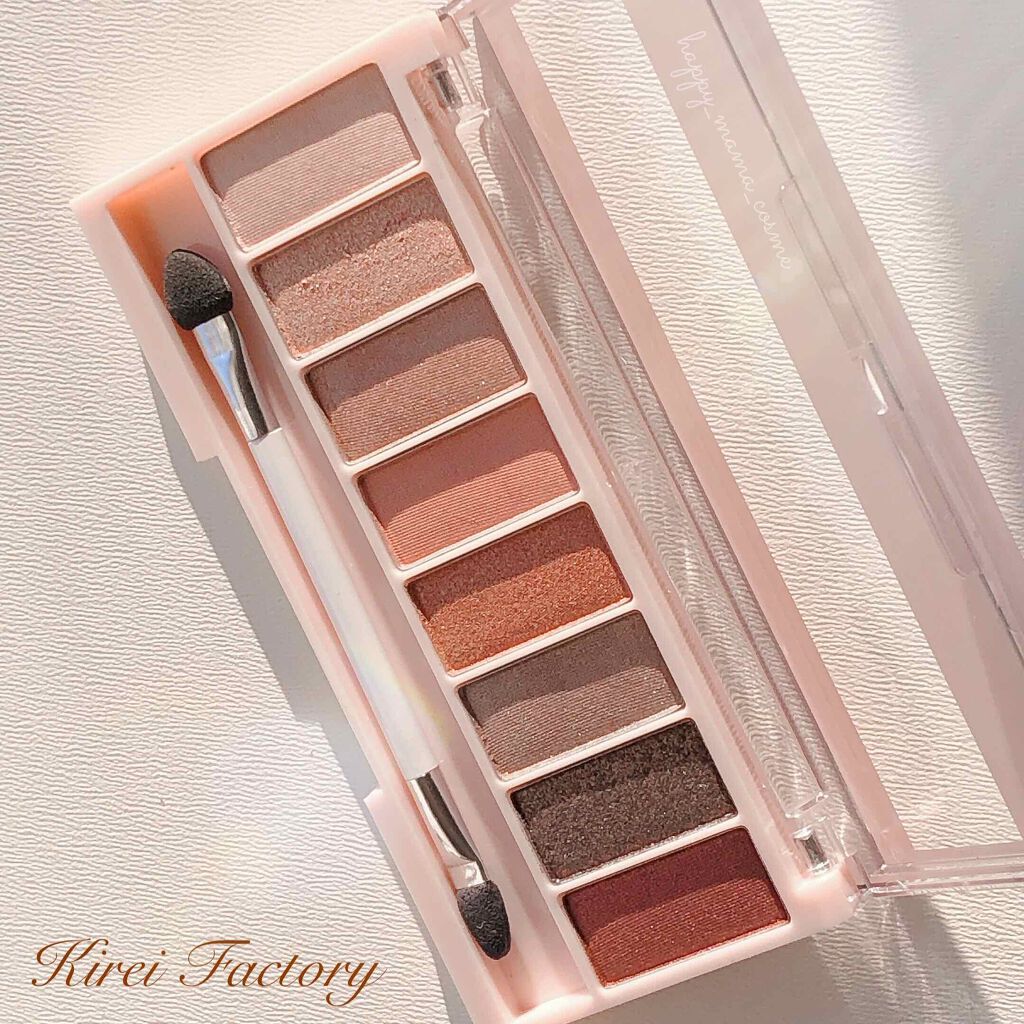 8色アイパレット/KIREI FACTORY/アイシャドウパレットを使ったクチコミ(1枚目)