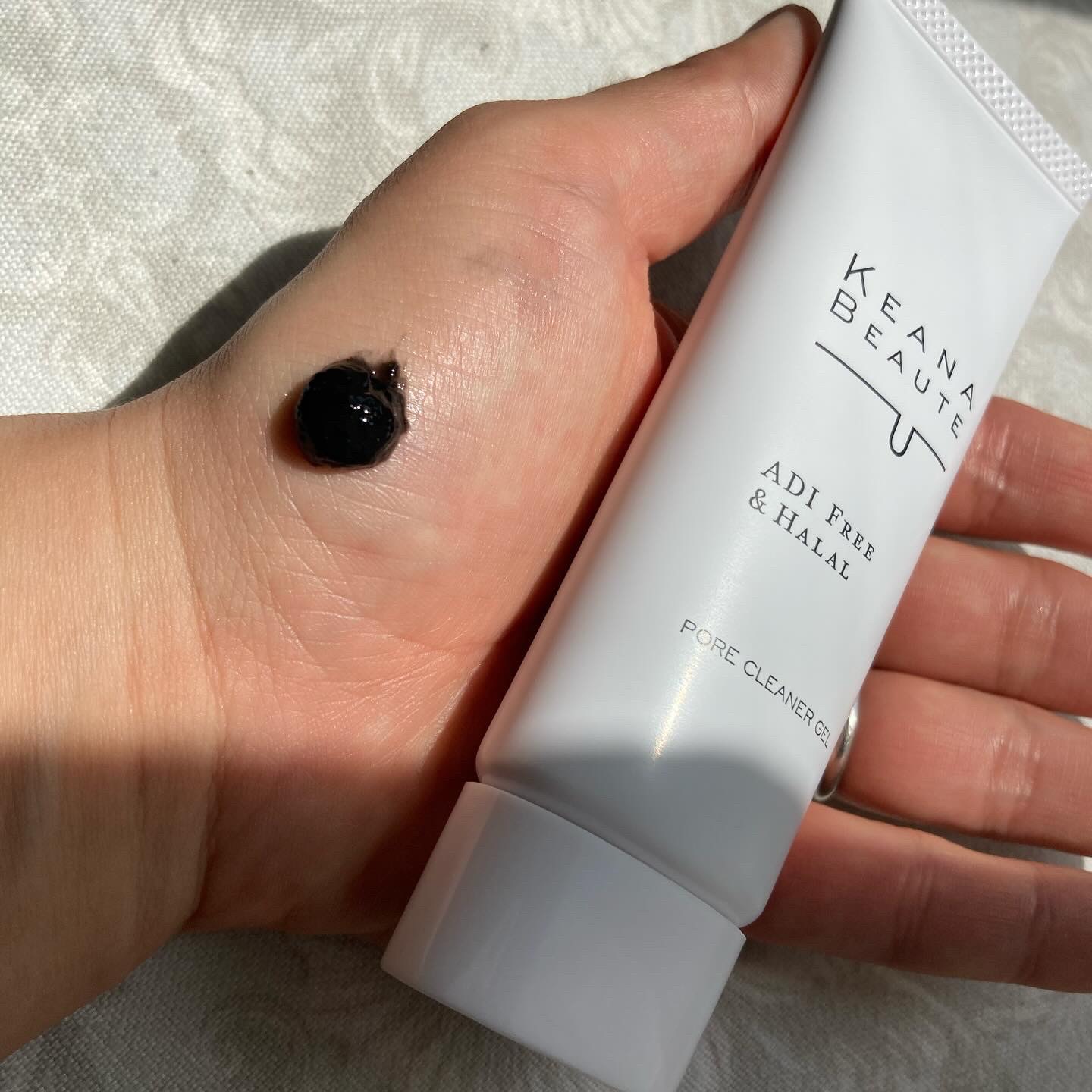 洗顔前の毛穴づまり落とし/ケアナボーテ/クレンジングジェルを使ったクチコミ（3枚目）