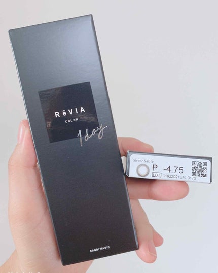 ReVIA 1day/ReVIA/ワンデー(1DAY)カラコンを使ったクチコミ(1枚目)