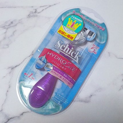 ハイドロシルク ホルダー (刃付き) お試し用/ハイドロシルク/シェーバーを使ったクチコミ(1枚目)