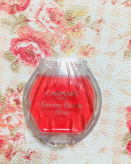 クリームチーク ティント/キャンメイク/ジェル・クリームチークを使ったクチコミ(1枚目)