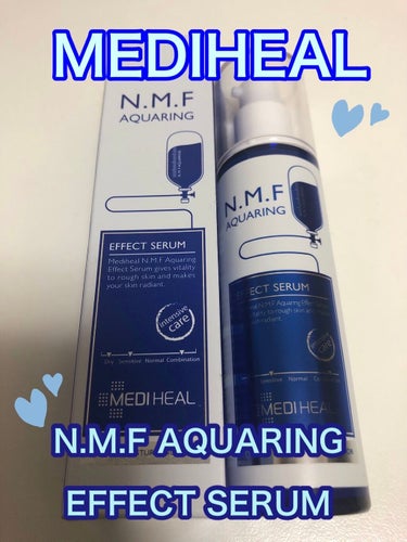 MEDIHEAL N.M.F アクアリング エフェクト セラムのクチコミ「ゆいです。

今回は美容液をご紹介します。





●MEDIHEAL
　N.M.F アクア.....」（1枚目）