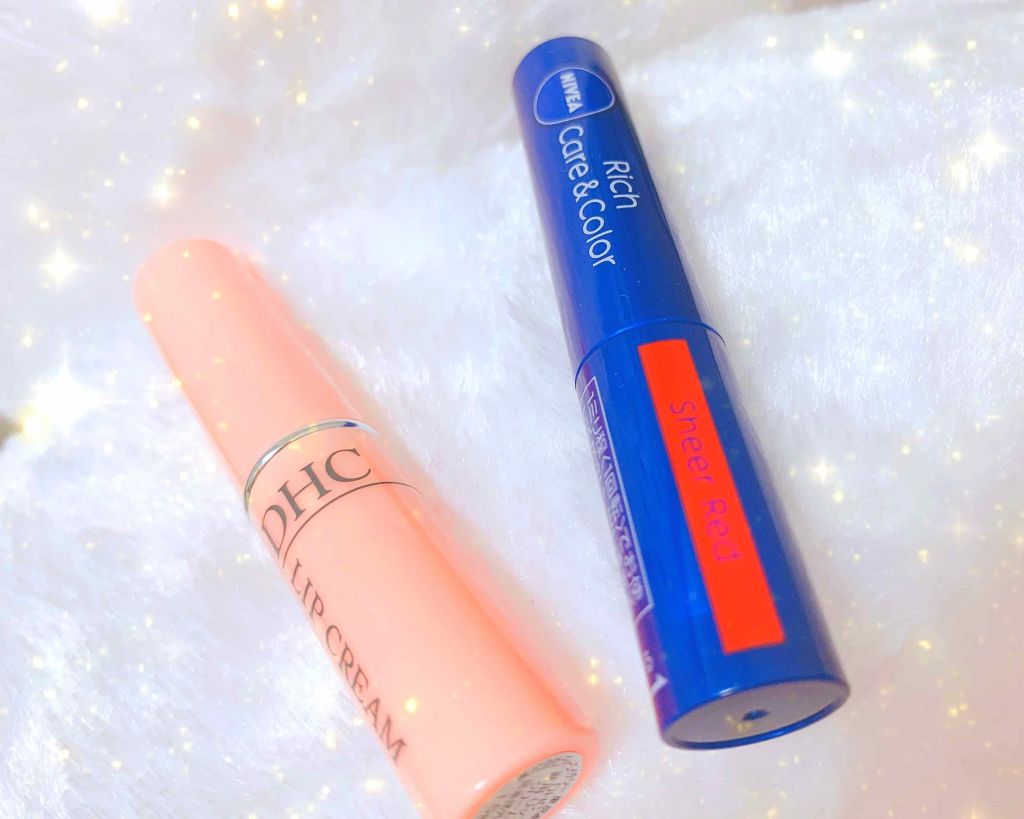 ニベア リッチケア＆カラーリップ/ニベア/リップクリームを使ったクチコミ（1枚目）