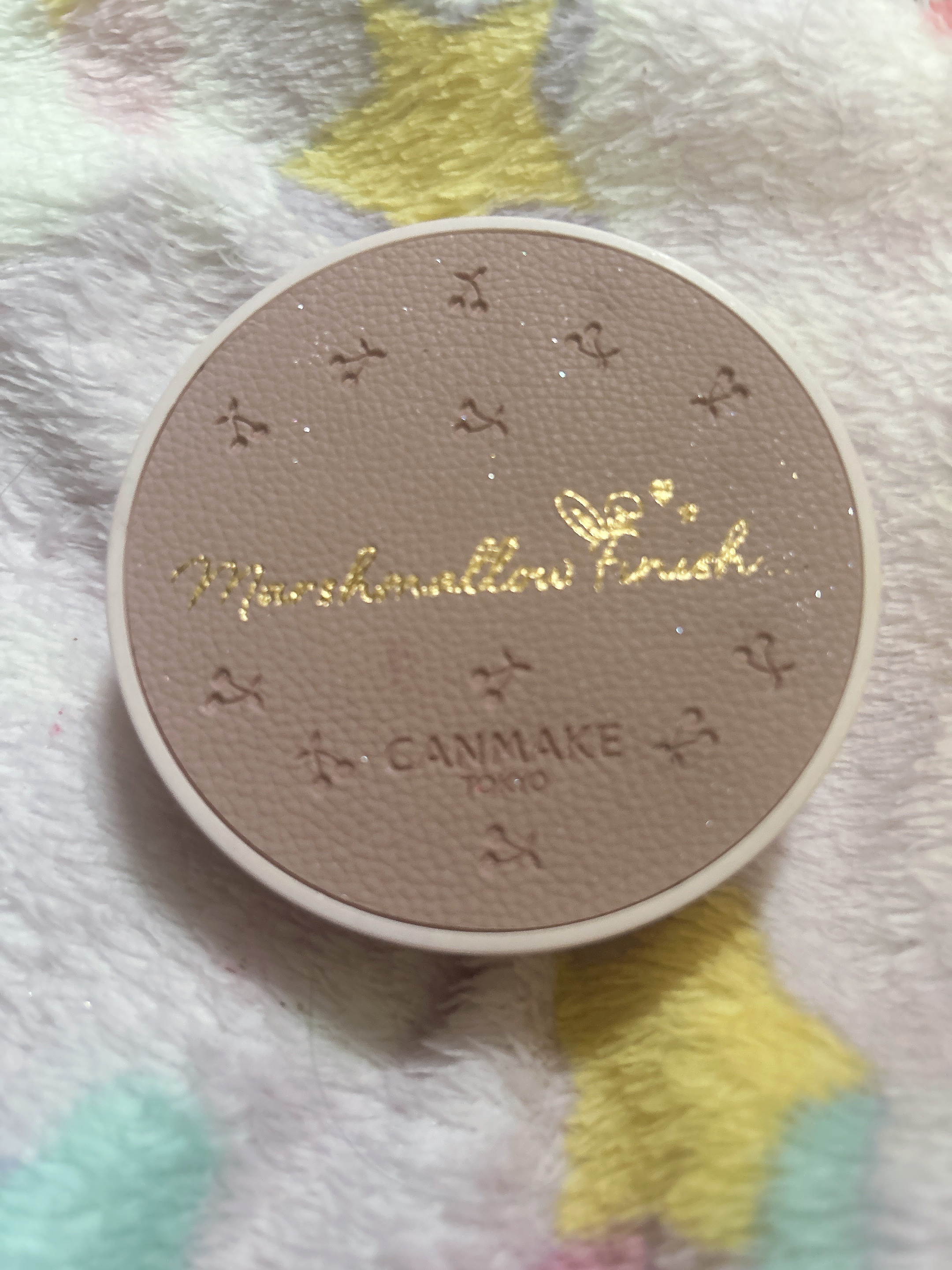 マシュマロフィニッシュパウダー MB マットベージュオークル（新パッケージ）/キャンメイク/プレストパウダーを使ったクチコミ（1枚目）