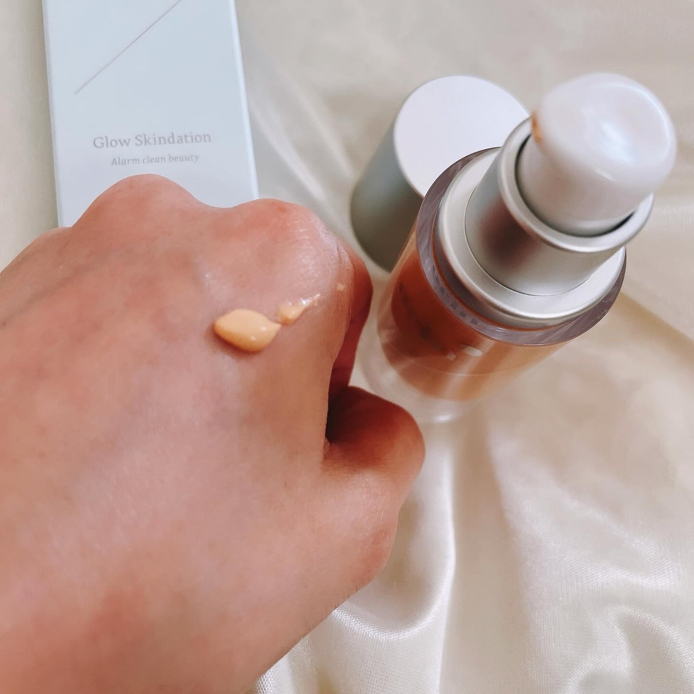 グロウスキンデーション/orin/化粧下地を使ったクチコミ(5枚目)