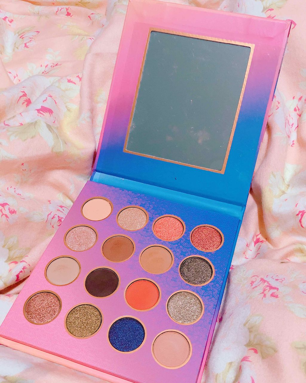 16 Color Eyeshadow Palette, Moroccan Sunset/bh cosmetics/アイシャドウパレットを使ったクチコミ（2枚目）